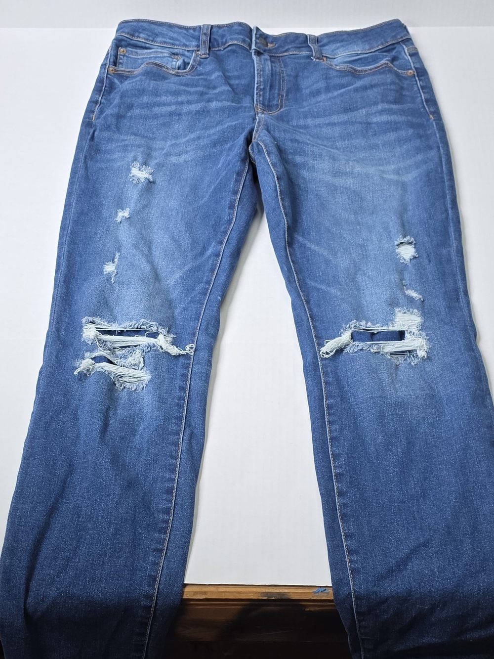 Aeropostale Distressed Blue Men's Jeans